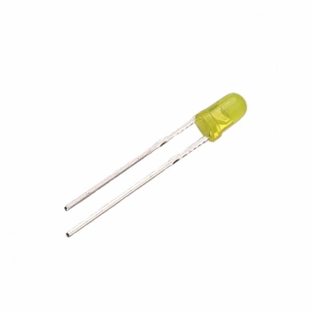 Led Amarillo 3mm difuso