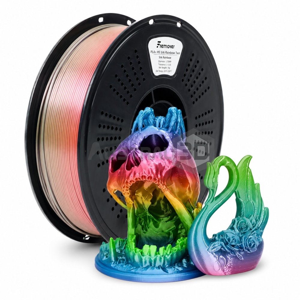Filamento 3D PLA+ High Speed Silk Arcoiris Fremover