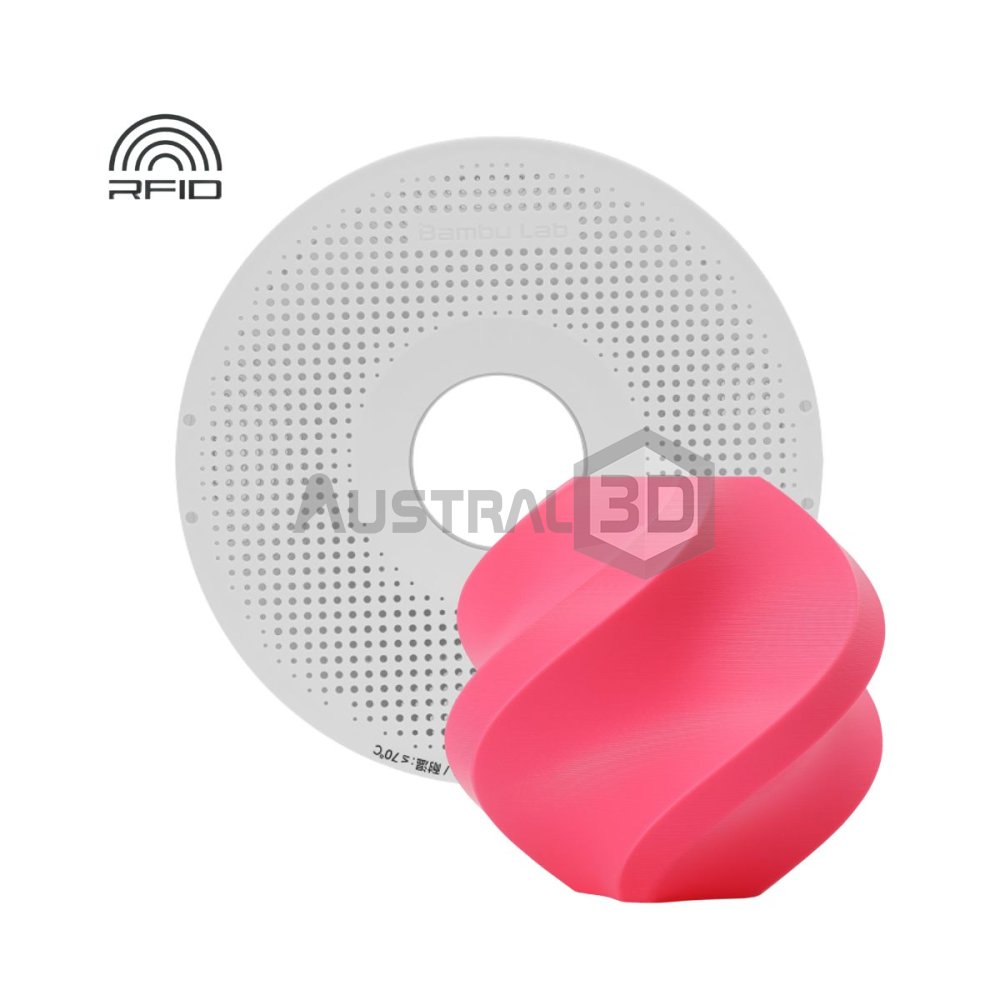 Filamento 3D PLA basic BAMBULAB 1.75Mm 1Kg ROSA FUERTE