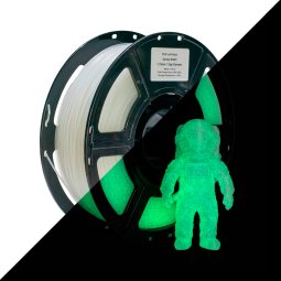 Filamento 3D Flashforge PLA 1kg 1.75mm LUMINOUS VERDE Galactico